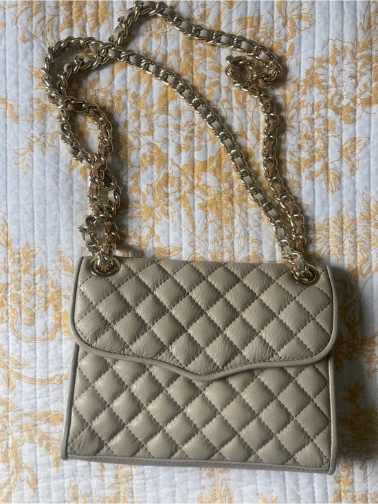 Rebecca Minkoff Handbags - Rebecca Minkoff Mini Quilted Affair in Taupe